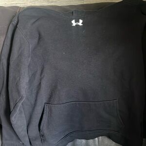 Under amour hoodie black size youth L
